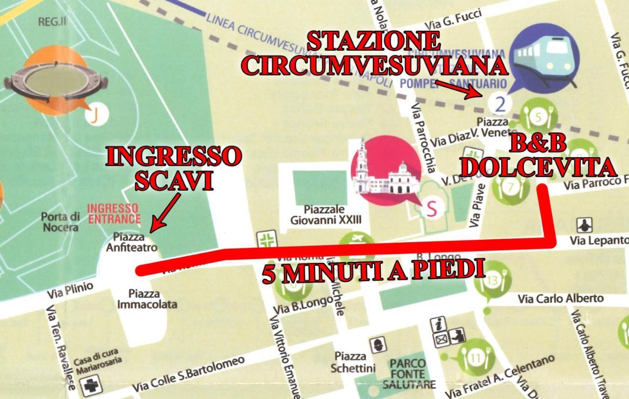 B&B Dolcevita Pompeji Eksteriør billede