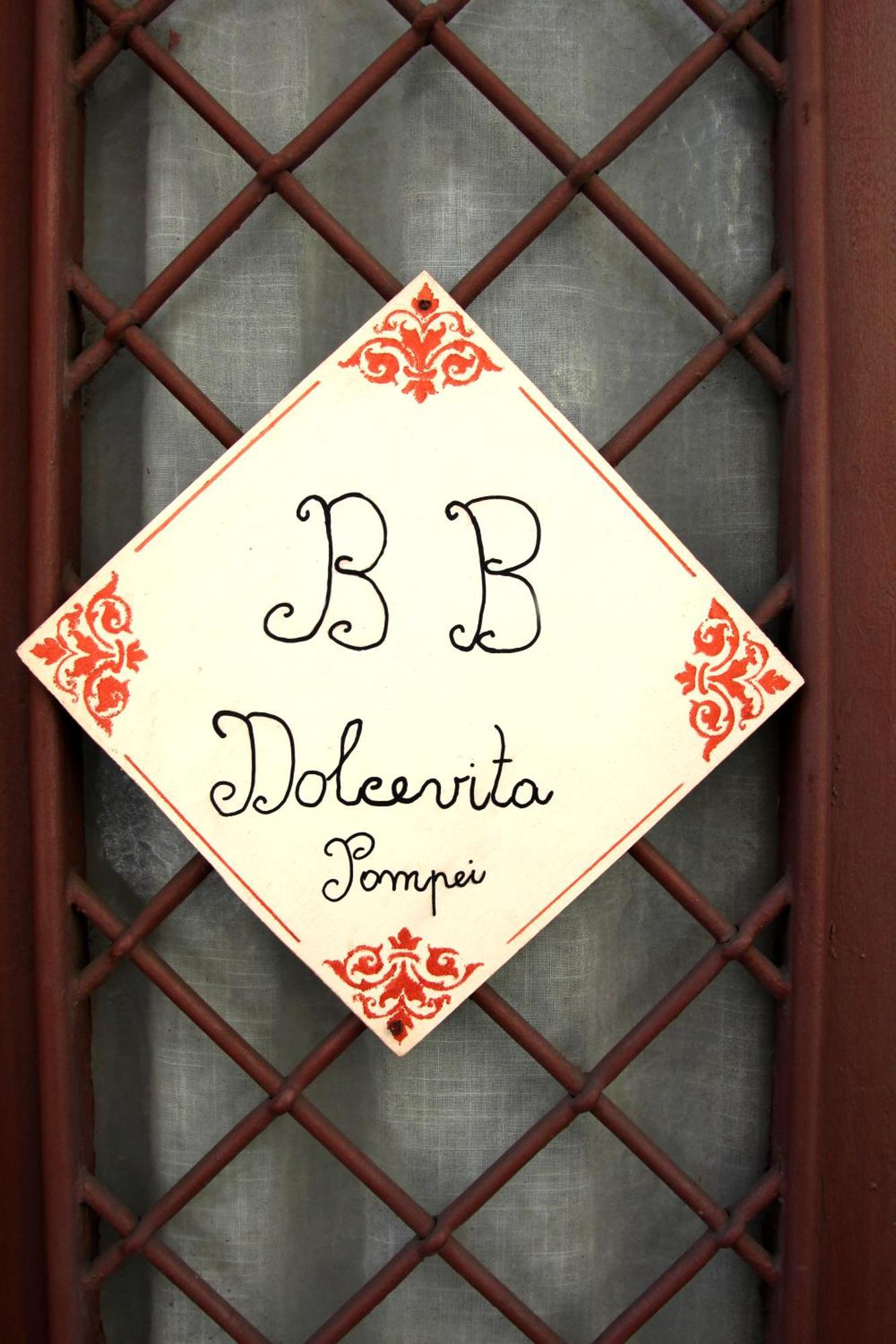 B&B Dolcevita Pompeji Eksteriør billede